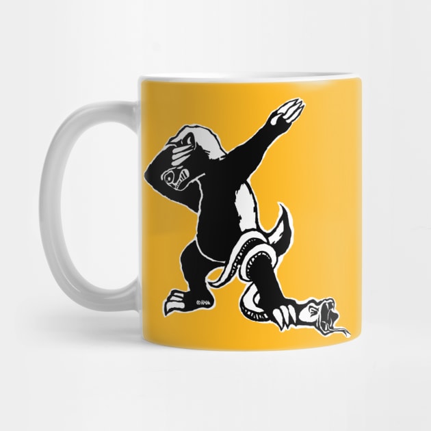 Dabbing Honey badger by NewSignCreation